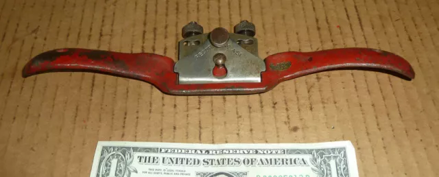 Vintage RECORD No.A51 Spoke Shave Plane,Spokeshave,Eng.Tungsten Steel,Old Tool