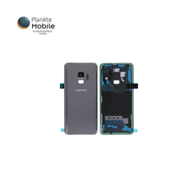 Cache Batterie Vitre Arrière Premium Gris Granite Pour Xiaomi Redmi 9at Xiaomi