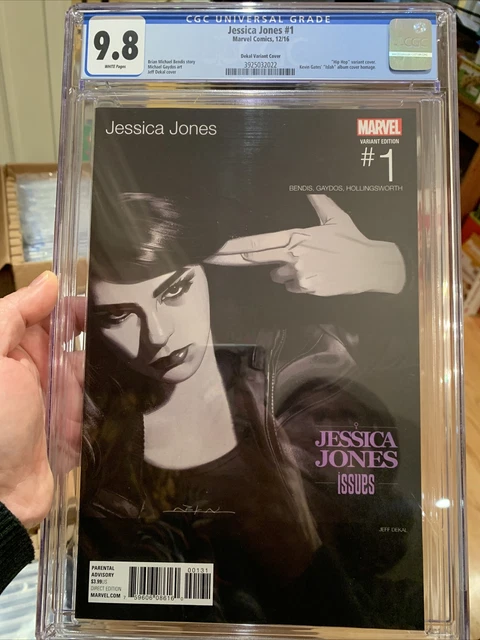 Jessica Jones #1 CGC 9.8 🔥 Dekal Hip Hop Variant 🔥 Kevin Gates "Ishah" Homage!