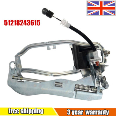 MANIGLIA della porta meccanismo Carrier lato guidatore per BMW E53 X5 2000-2006 512182436 16 