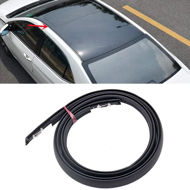 OEM STYLE BLACK Roof Trim Molding Kit for Honda Civic Sedan 4 Door 2012