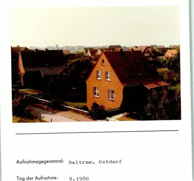 10186181 - 2985 Baltrum Ostdorf Foto montiert auf Karton