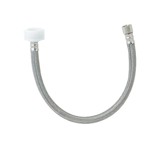 B&K 3/8 In. FC x 7/8 In. BC x 16 In. L Toilet Connector 496-104 B&K 496-104