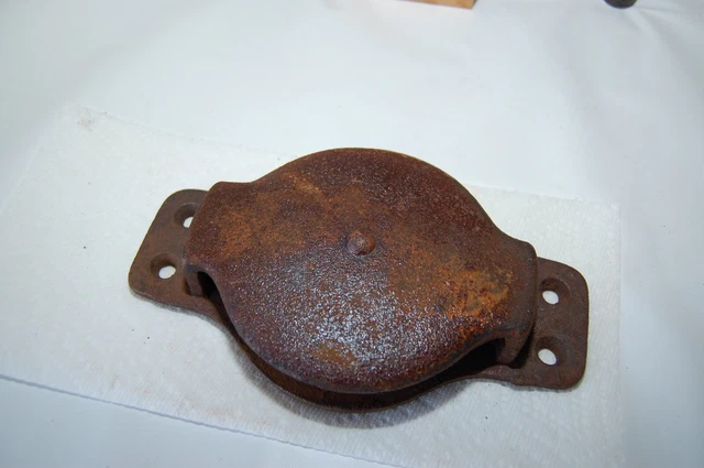 Antique Barn Door Roller  ~7-3/4", Original