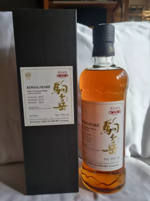 MARS SHINSHU Komagatake 2018/2021 Single Cask for Germany #4047 Premium