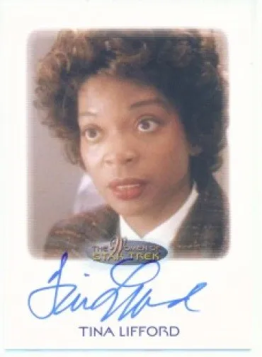 Tina Lifford "Lee Autograph Card" Women Of Star Trek