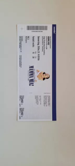 ticket musical, Mamma Mia am 28.12.2023 in Hamburg Stage Theater Neue Flora