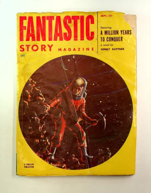 Fantastic Story Magazine Pulp Sep 1952 Vol. 4 #2 FR Low Grade
