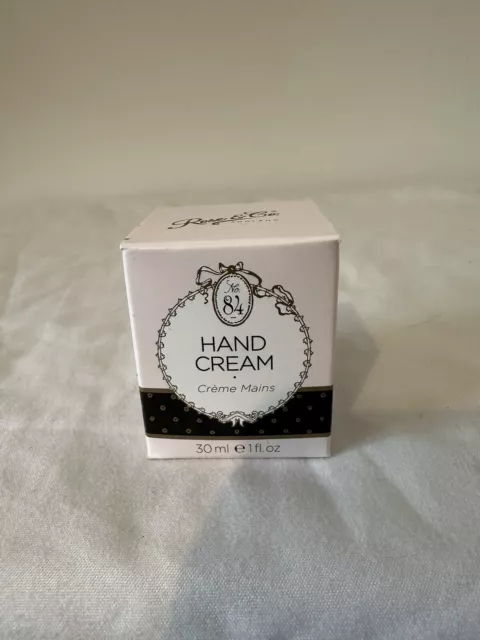 Rose & Co No. 84 Hand Cream BNIB 30ml