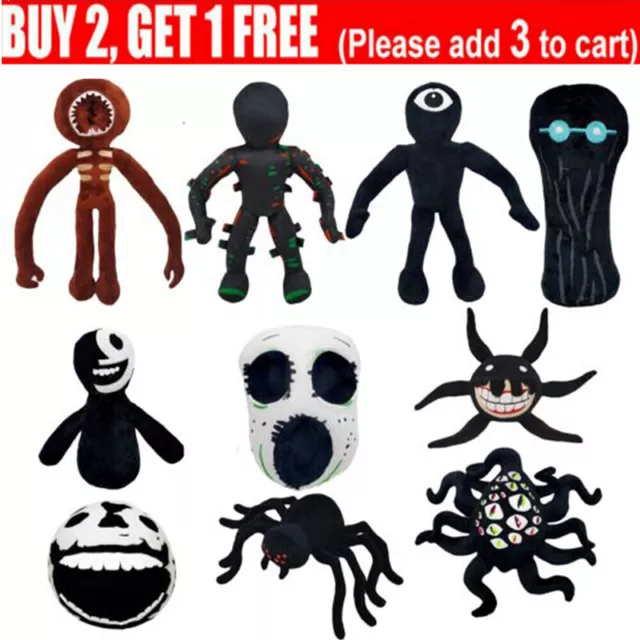 ESCAPE THE DOORS With Roblox Screech Plush Fun And Adorable Stuffed Toy  $20.61 - PicClick AU