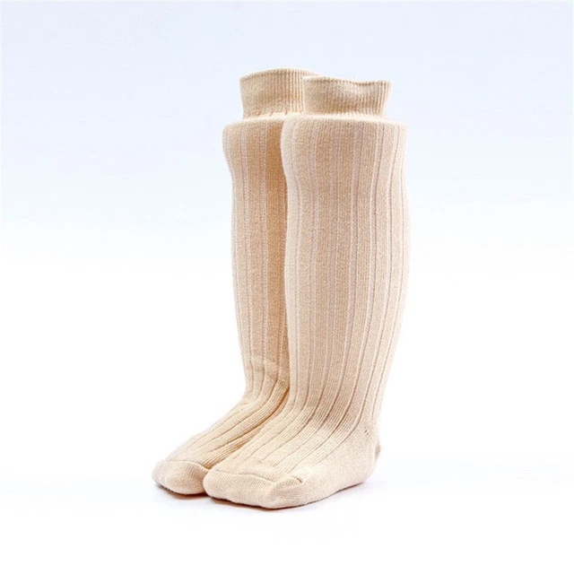 Toddler Calzini di cotone Calzini per bambini Caldo invernale Leg Warmer 9