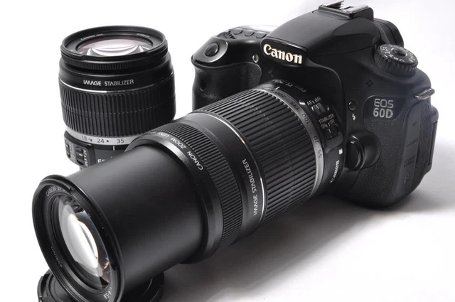 Canon EOS 60D double zoom kit 332798