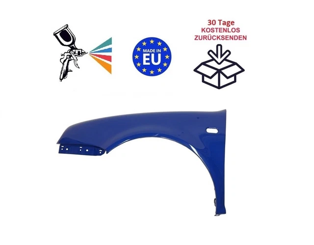 KOTFLÜGEL FÜR VW GOLF IV 4 LW5Z Satz rechts+ links JAZZ BLUE 97-06