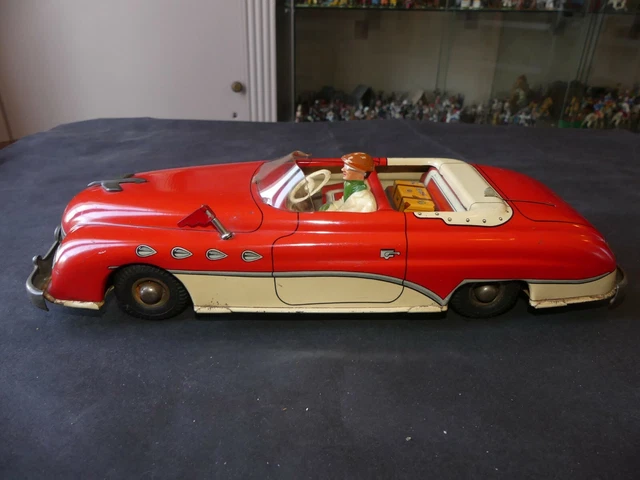Jouet Ancien Joustra 1956 - Cabriolet Deauville - Ref 2014