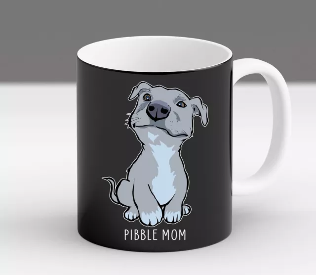 Pitbull Pibble Mom Funny Pit Bull Dog Lovers Dog Mom Mother's Day Coffee Mug