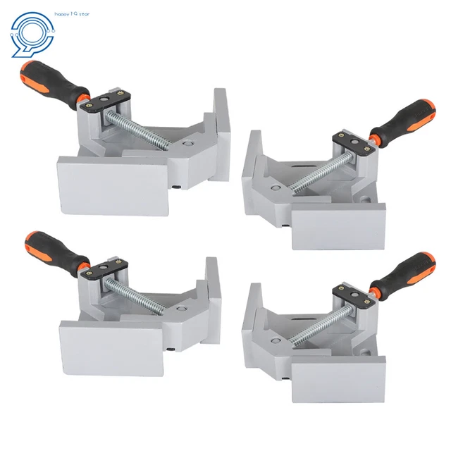 4 Pack Right Angle Clamp 90 Degree Wood Corner Clamps With Adjustable Swing Jaw