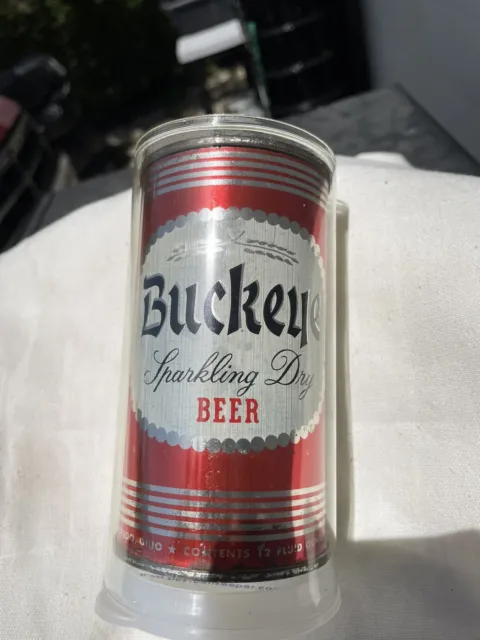 Buckeye Beer Flat Top Can. Clean For It’s Age. Empty