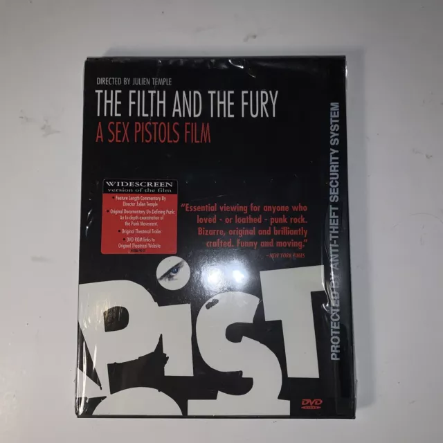 The Filth And The Fury (DVD) A Sex Pistols Film! Julien Temple, BRAND NEW!