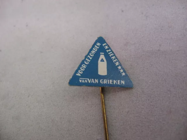 Voor Gezonden Enzieken Vintage Foreign Mens Hat Stick Pin Advertising 2