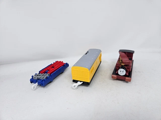 THOMAS FRIENDS Trackmaster Harvey Set Motorizado TOMY Plarail