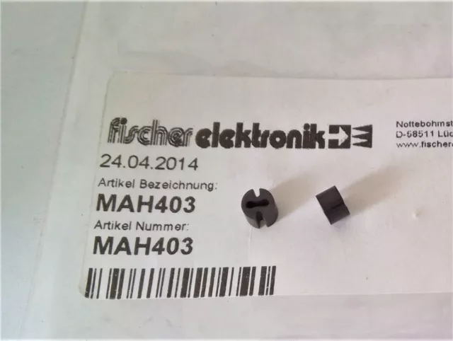 10x Distanziali per LED Ø 3 mm/5 mm - universale - nero - NUOVO