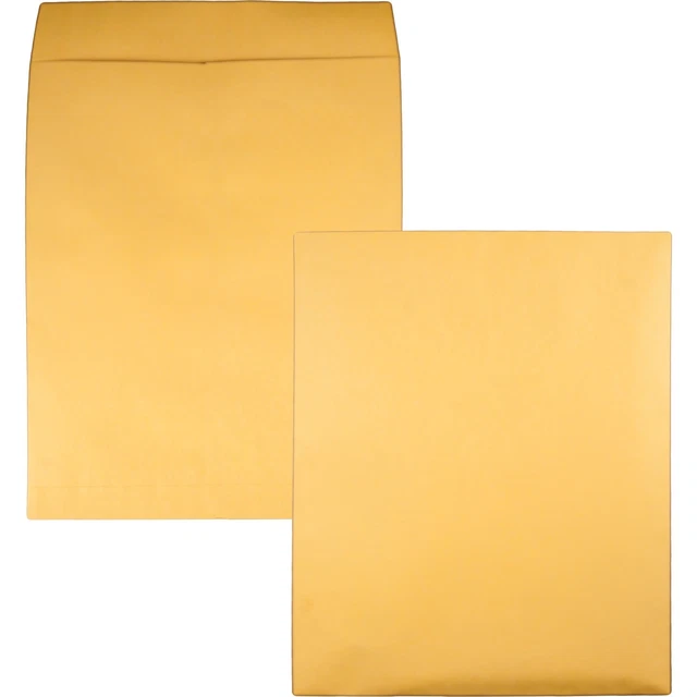 Jumbo Envelopes, Plain, 28Lb, 14"x18", 25/BX, Kraft