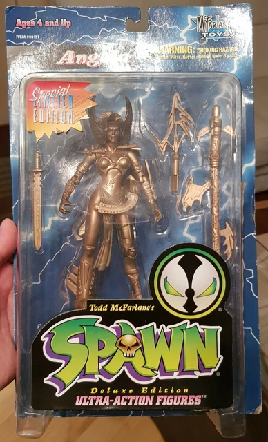 Mcfarlane Angela Gold Limited Edition Action Figure Spawn Series 2 New Sealed