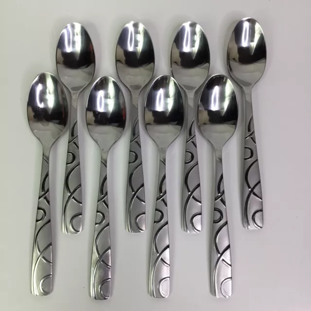 Cambridge Silversmiths Conquest Sand 8 Tablespoons 8” Flatware Stainless