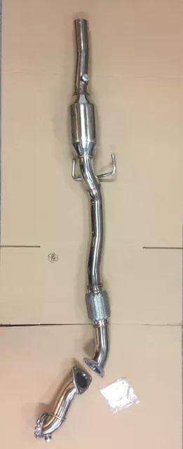 Opel Astra H Corsa D GSI OPC 1,6l Turbo Sportauspuff Vorkat Ersatzrohr Downpipe