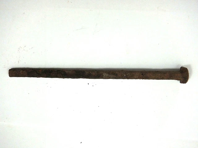 4 1/2" BIG NAIL 1 spike hand wrought iron