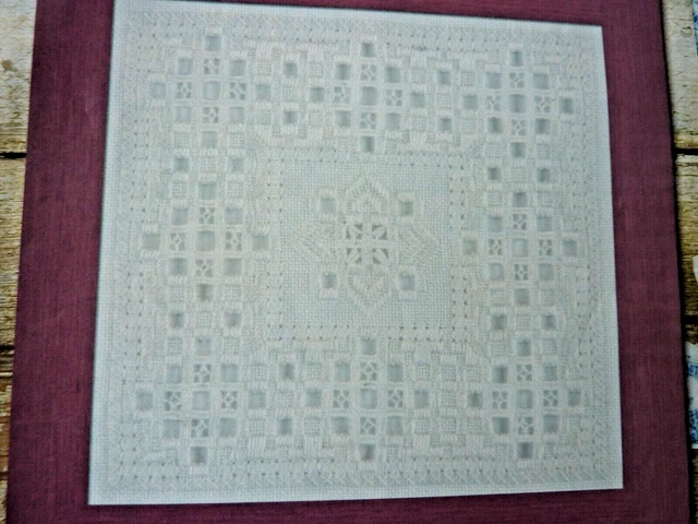8799] Hardanger Chart-Quadratisches Motiv