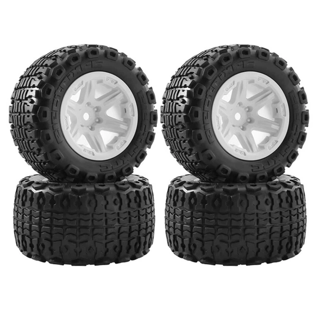 4 piezas neumáticos de 104 mm hexagonales 12 mm para GB H16 16207 16208 16209 16210 1/16 RADIOCONTROL C O2R8