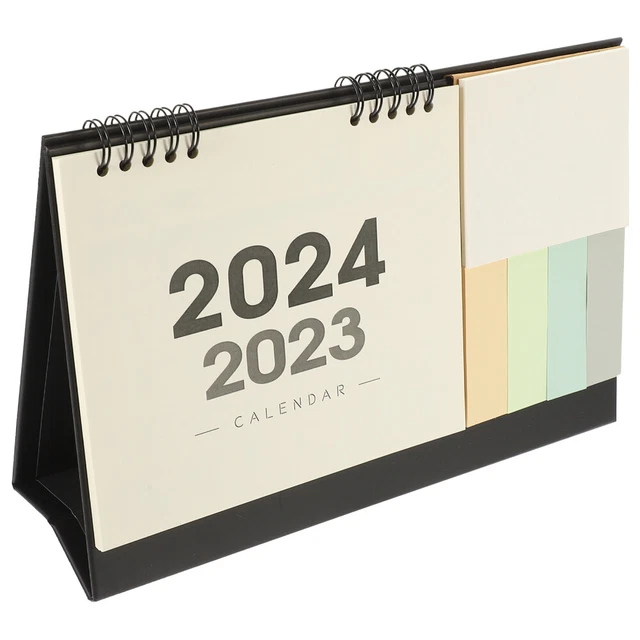 2024 CALENDAR DESK Desk Calendar 2024 Standing Flip Turn The Page