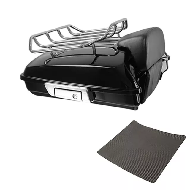 5.5" Razor Trunk Backrest Rack Fit For Harley Touring Tour Pack Road Glide 09-13