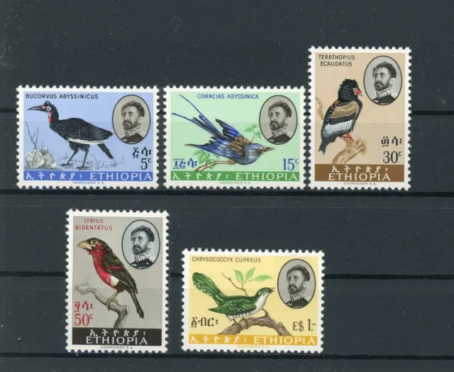 Äthiopien 425-429 postfrisch Vögel #JM528