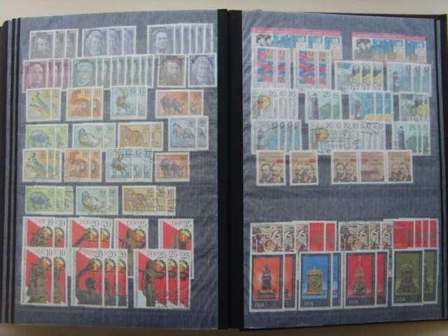 DDR  Briefmarken  Riesiges Lot / Sammlung  * * postfrisch / gestempelt