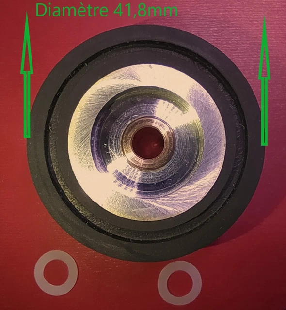 RARE : PINCH ROLLER AKAI GX-625 (d'occasion) + 2 rondelles souples donnèes