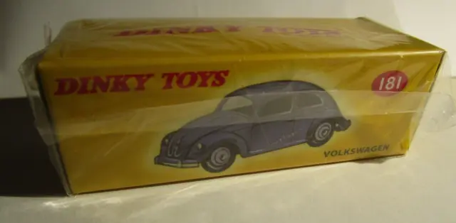 Dinky Toys Nr. 181 Volkswagen / VW Käfer Atlas Edition in OVP