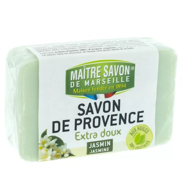 Maitre Savon Savon de Marseille au Jasmin, 100 g