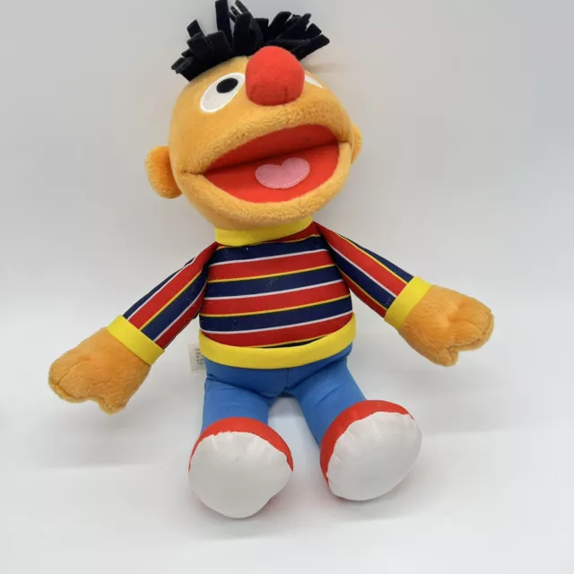 Sesame Street Ernie Plush Doll PBS Mattel Stuffed Animal Toy Gift Girl Boy Show