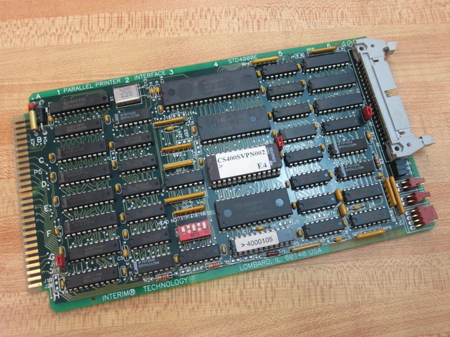 INTERIM TECHNOLOGY STD4000E Parallel Printer Interface £195.22 ...
