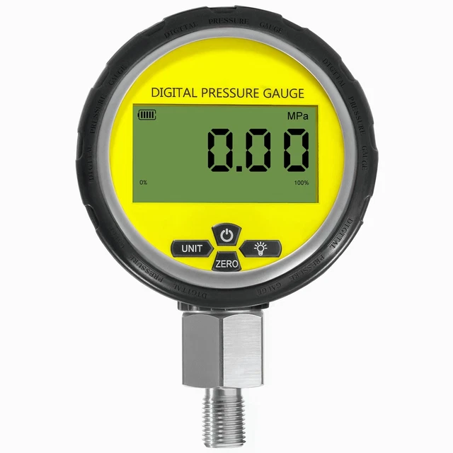 10000PSI DIGITAL HYDRAULIC Pressure Gauge Manometer 1/4" NPT 700BAR