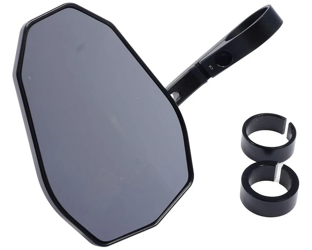 Rétroviseur d'extrémité de guidon HIGHSIDER Victory Blast noir à droite ou à gau
