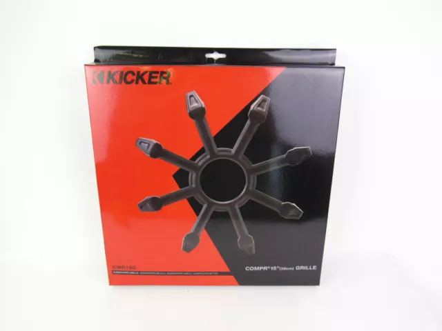 Kicker 43CWR15G Car Audio 15" Subwoofer Grille for CWR15 CompR Sub CWR15G Cover