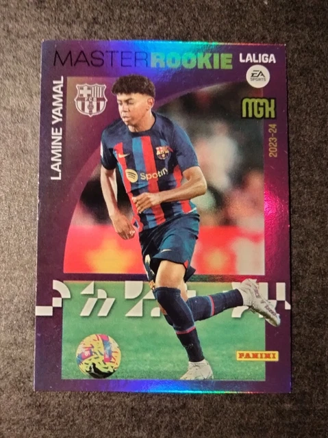 LAMINE YAMAL #423 Rookie Card Fc.barcelona Megacracks 2023/24 Panini