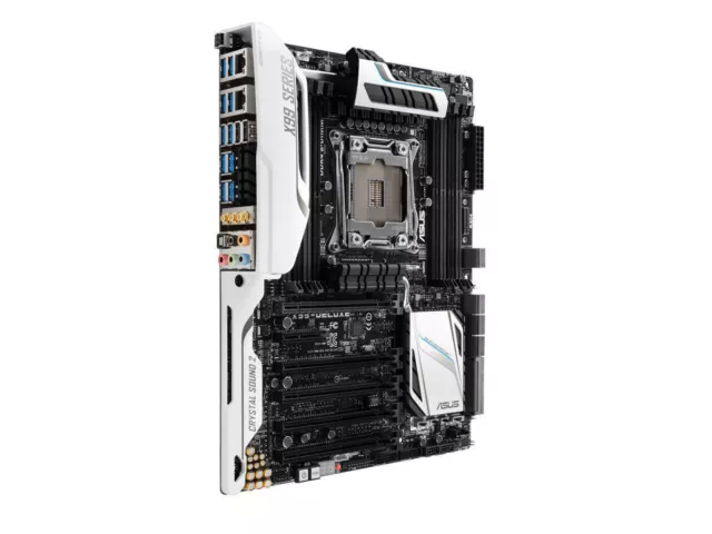 ASUS X99-DELUXE Motherboard Intel X99 LGA 2011-3 DDR4 M.2 ATX USB 3.0 USB 2.0 3