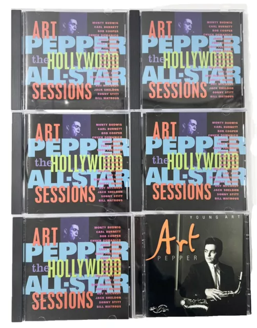 Art Pepper The Hollywood All Star Sessions 5 Cd Box Set And Young Art