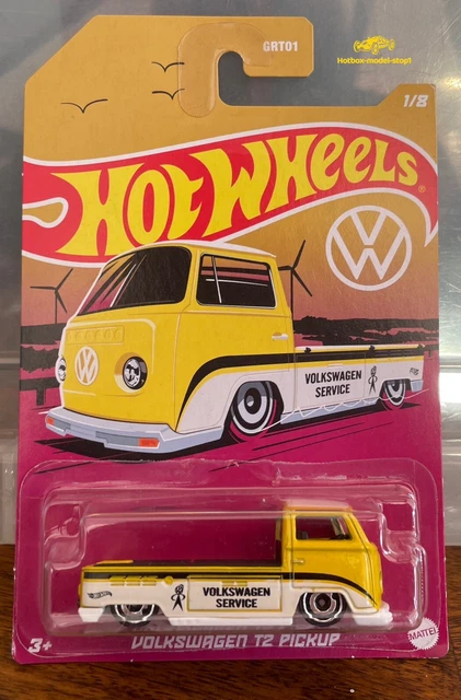 Voiture Miniature Hot Wheels 1/64 Volkswagen Scirocco - Série Walmart 2022 #8/8 - Blanche - Neuf