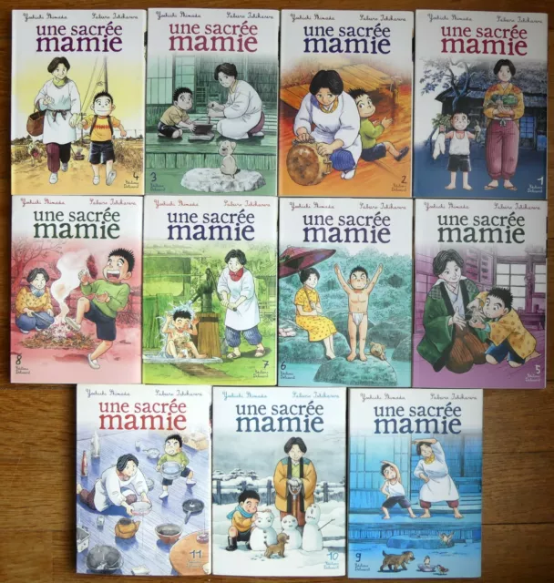 MANGA UNE SACREE MAMIE Série complète EO Française TOME 1 à 11 Ishikawa