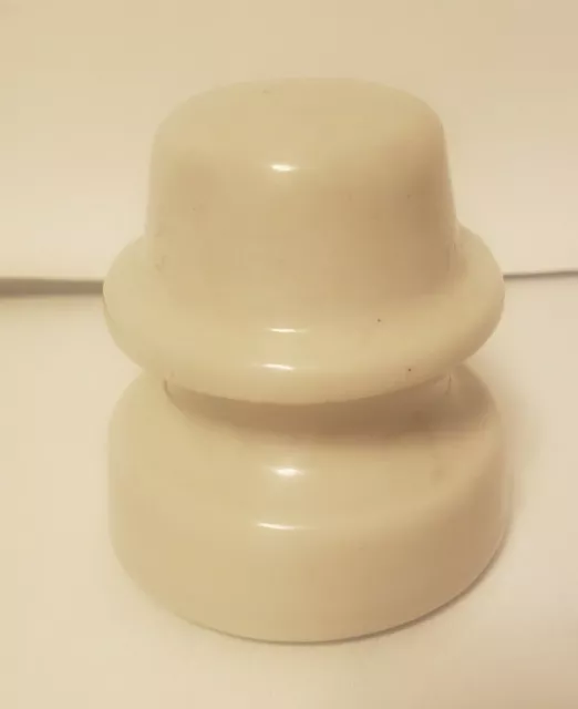 Electrical Insulator Vintage Ceramic Porcelain
